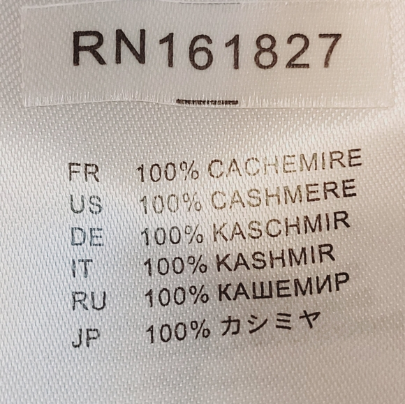 NEW Cashmere Gray Pink Two Tone Sweater  by Esthēme from France - Picture 9 of 12